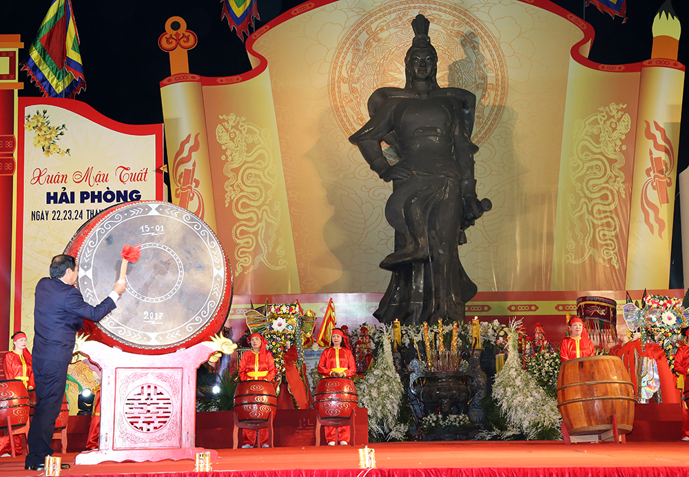 Đặc sắc Lễ hội truyền thống Nữ tướng Lê Chân, Hải Phòng (27/3/2018)